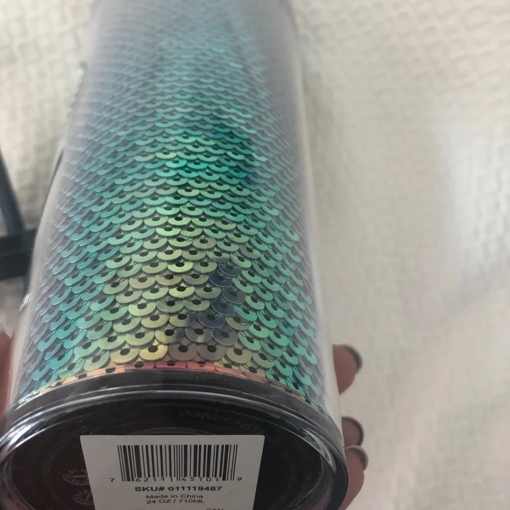 Starbucks Dark Sequin Venti Tumbler